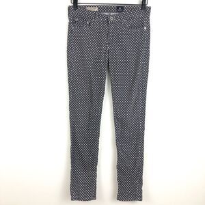 AG Stevie Ankle‎ Polka Dot Corduroy pants